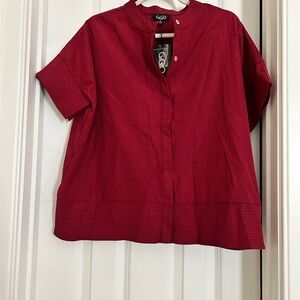 GGO Women's Red Blouse